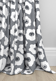 Vallmo, Carbon - Made to Measure Curtains